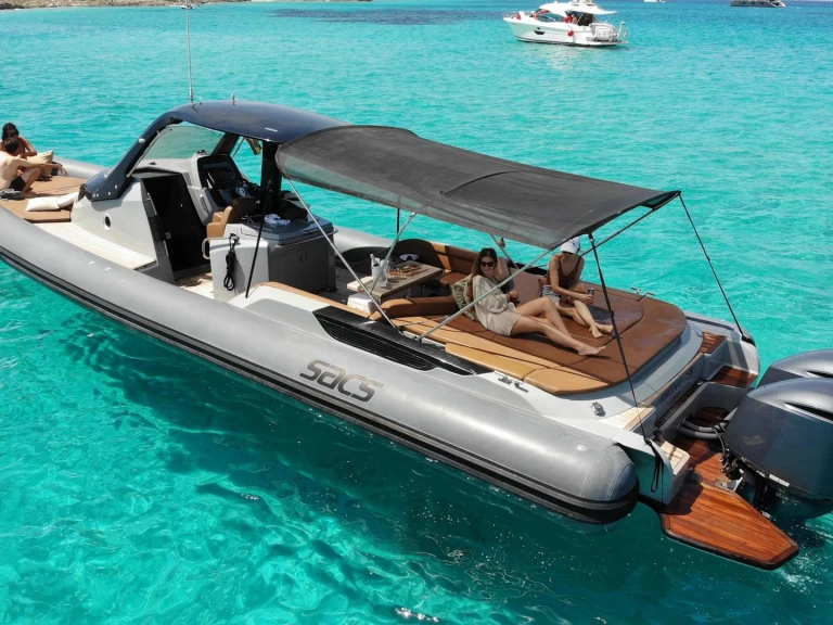 Yacht hire Ibiza Town cheap Strider 13