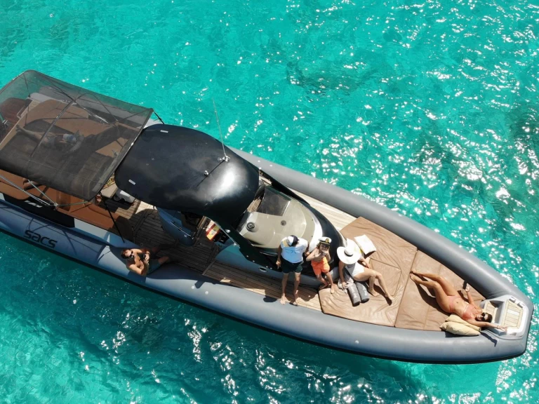 Motorboat hire in Ibiza Town - Sacs Strider 13