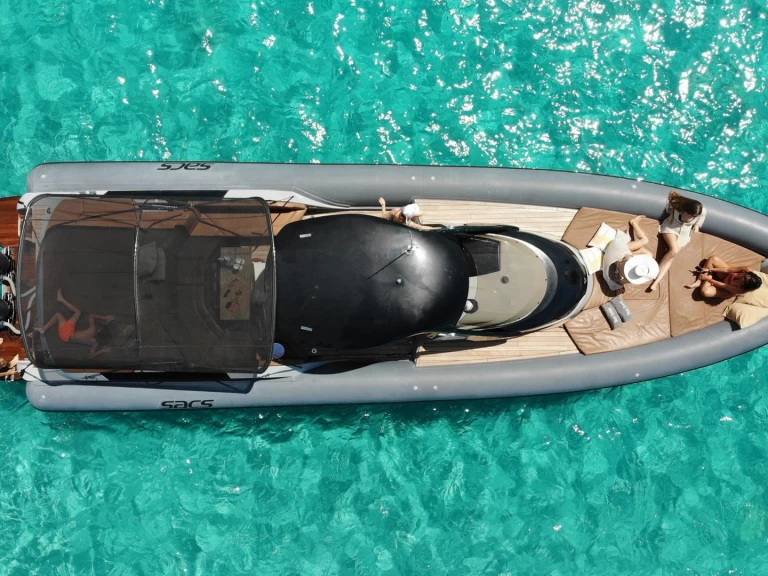 Hire Motorboat with or without skipper Sacs Ibiza Town