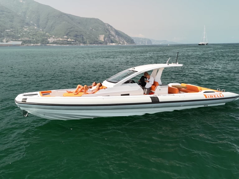 Pirelli 42 EFB charter bareboat or skippered in  Naples