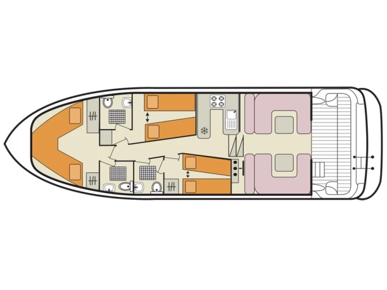 Hire Motorboat with or without skipper Le Boat Trèbes