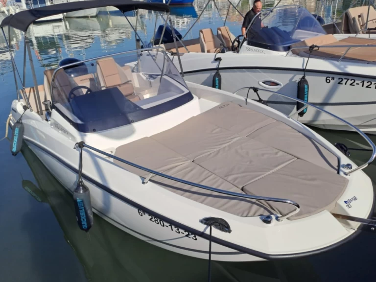 Yacht charter Cambrils - Quicksilver Activ 605 Sundeck on SamBoat