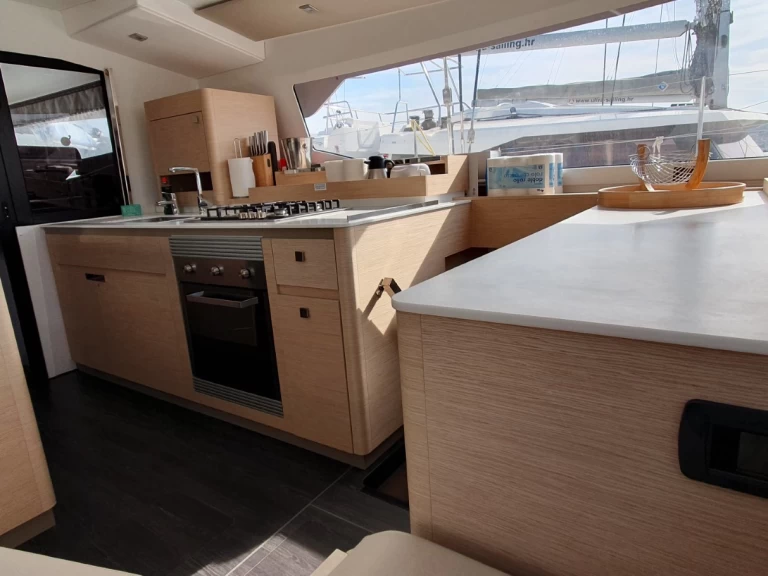 Fountaine Pajot Aura 51 charter bareboat or skippered in  Seget Donji