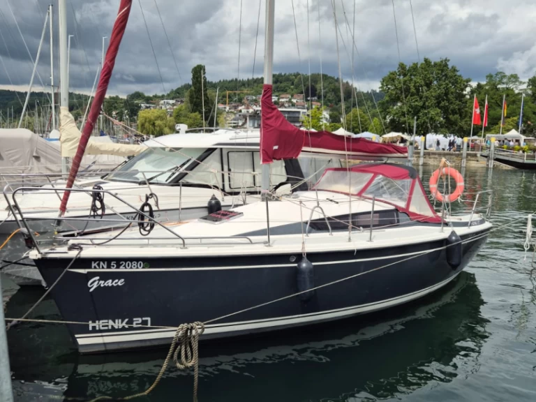 henk 27 charter bareboat or skippered in  Bodman-Ludwigshafen