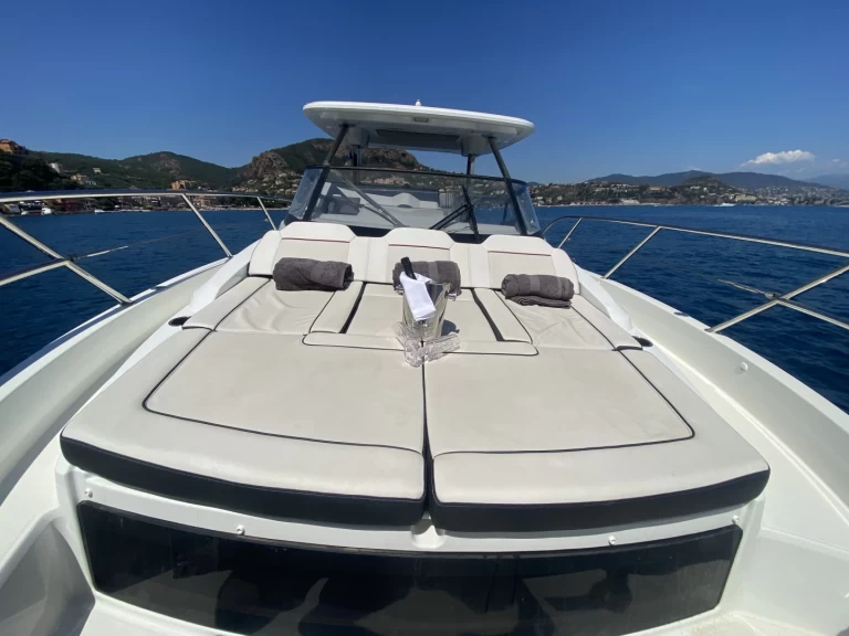 Jeanneau Cap Camarat 10.5 WA charter bareboat or skippered in  Port La Napoule