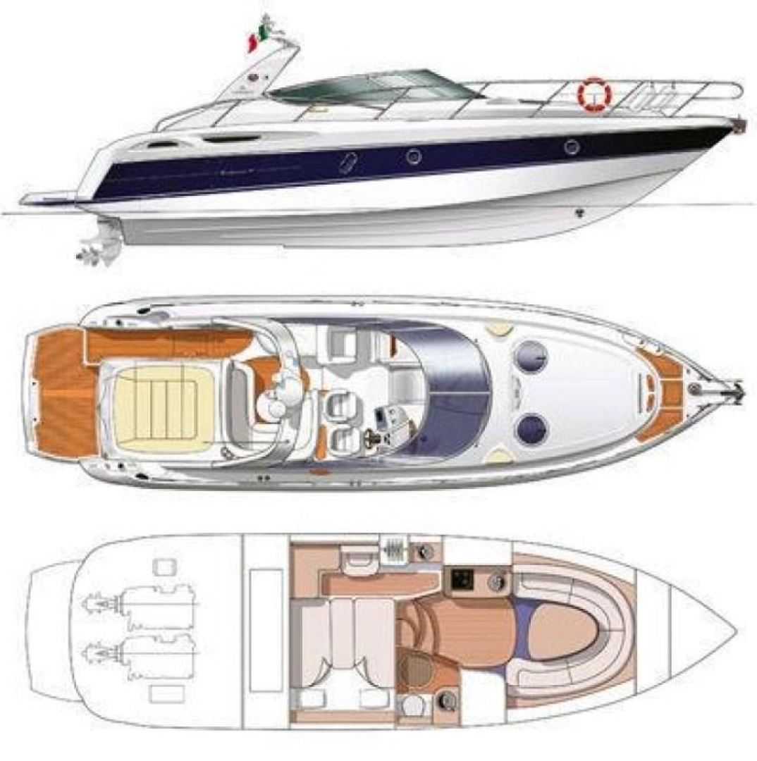 Hire Motorboat with or without skipper Cranchi Porto-Vecchio