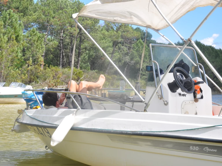 Hire Motorboat with or without skipper Kelt Carcans