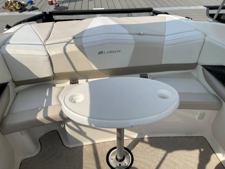 Larson LXI 228 charter bareboat or skippered in  Aix-les-Bains