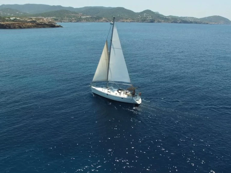 ENG Oceanis 383 charter bareboat or skippered in  Ibiza Town