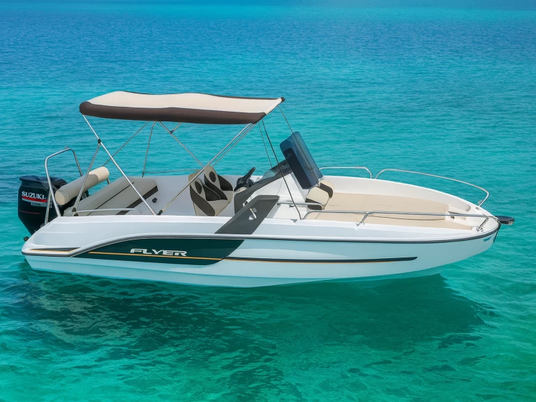 Hire Motorboat Bénéteau with a boat licence