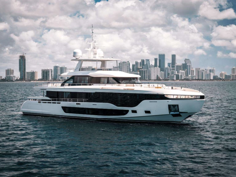 Azimut Tycoon charter bareboat or skippered in  Miami