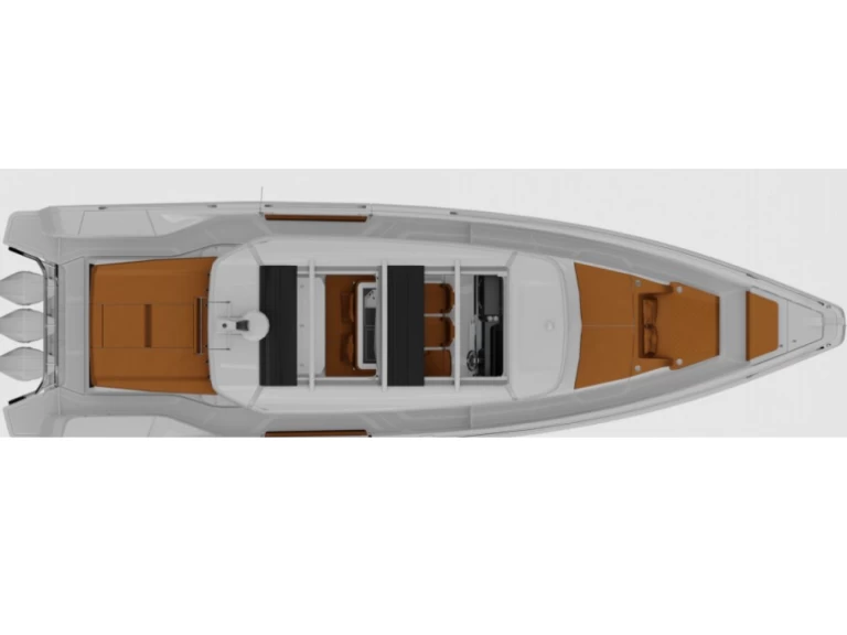 Axopar Axopar 45 Cross Top charter bareboat or skippered in  Seget Donji