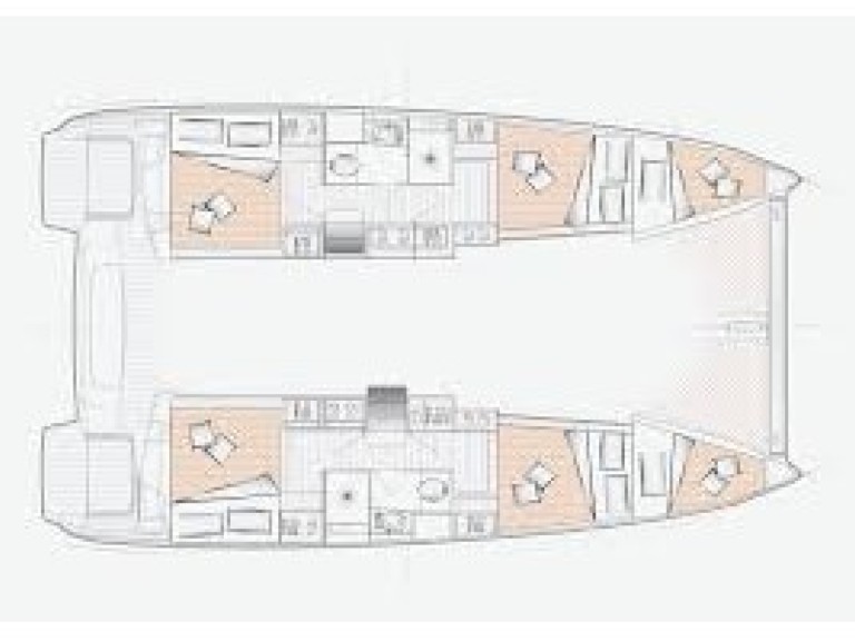 Catamaran hire in Gouvia - Excess Excess 11