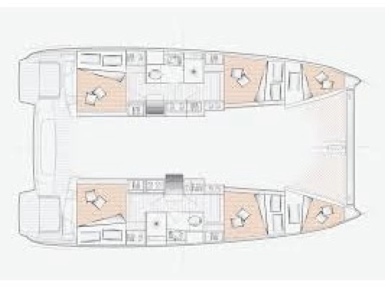 Catamaran hire in Gouvia - Excess Excess 11