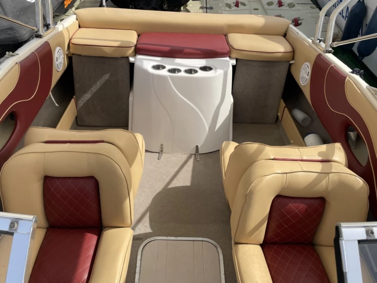 Hire Motorboat Rinker with a boat licence