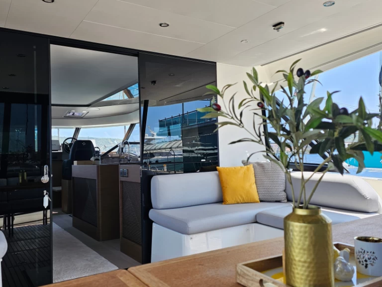 Prestige Prestige M48 charter bareboat or skippered in  Rogoznica