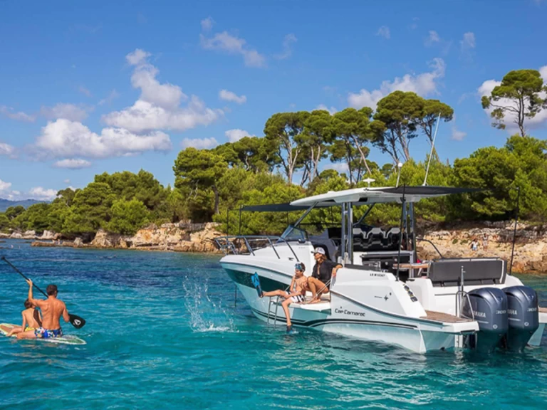 Jeanneau Cap Camarat 10.5 WA charter bareboat or skippered in  Saint-Jean-Cap-Ferrat