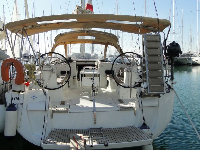 Jeanneau Sun Odyssey 479 charter bareboat or skippered in  Alimos