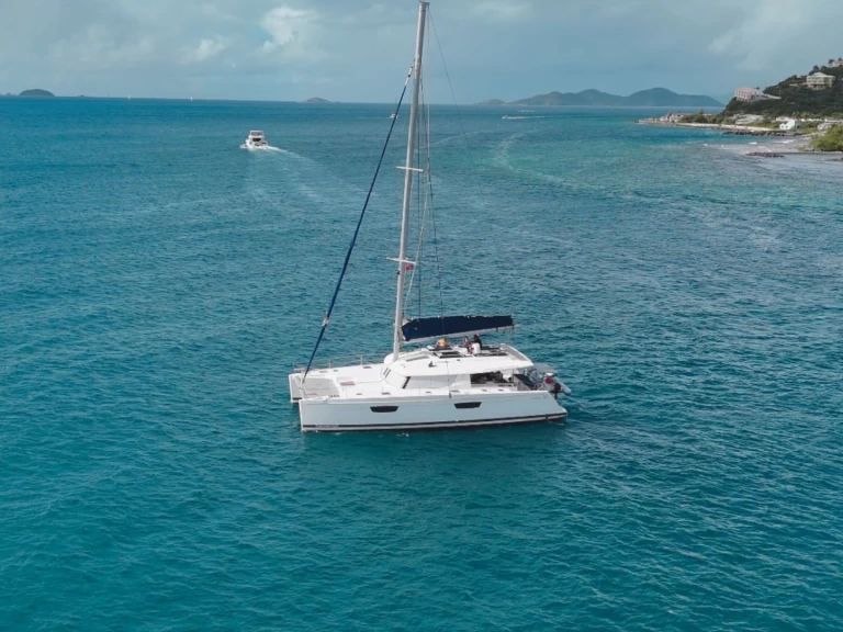 Fountaine Pajot Saba 50 charter bareboat or skippered in  Road Town