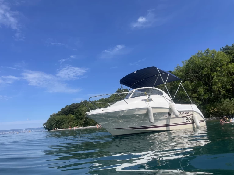 Quicksilver Quicksilver 540 Cruiser charter bareboat or skippered in  Thonon-les-Bains