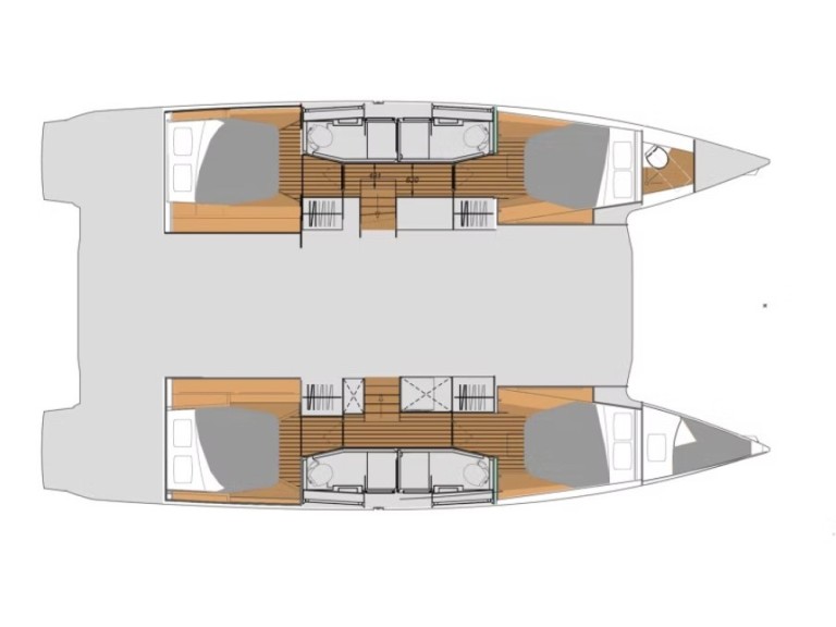 Fountaine Pajot Elba 45 charter bareboat or skippered in  Road Town