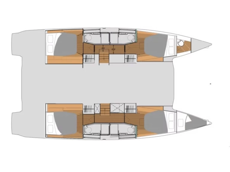 Fountaine Pajot Elba 45 charter bareboat or skippered in  Road Town