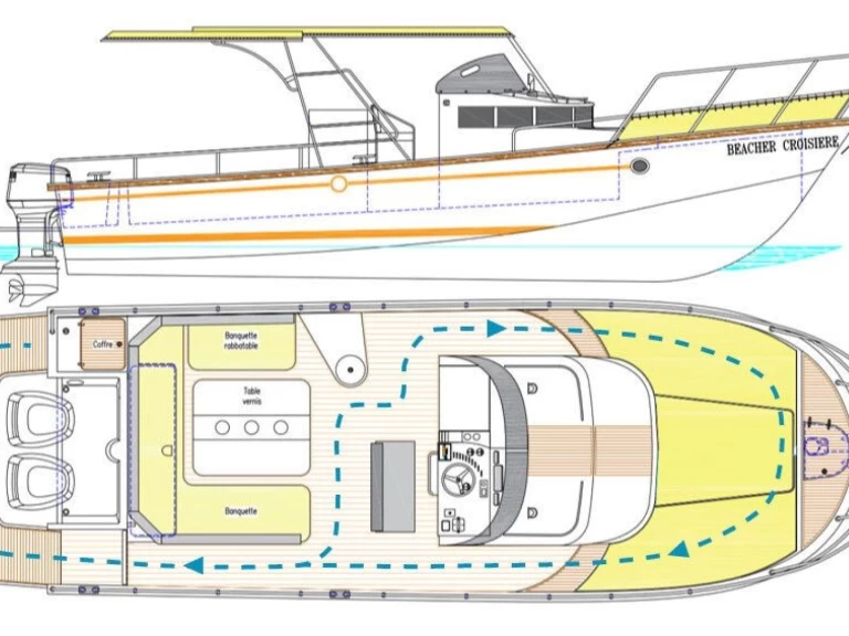Hire a Beacher Beacher V10 Croisière Arcachon