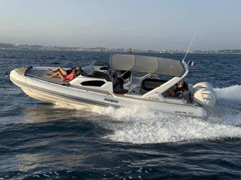 Hire RIB with or without skipper Salpa Antibes