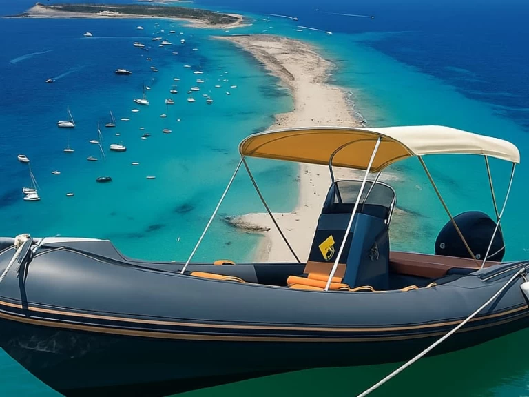 Yacht hire Marina Formentera cheap Almar 585