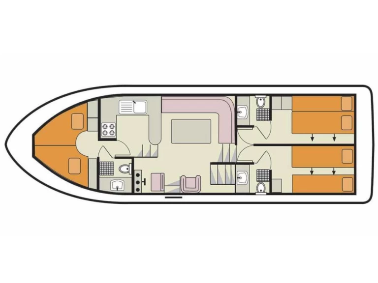 Hire a Le Boat Crusader Messac