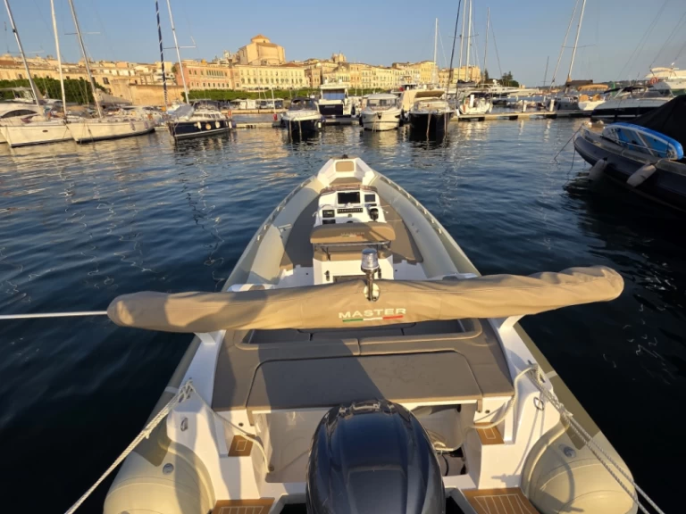 Master Master 775 charter bareboat or skippered in  Marina di Ragusa