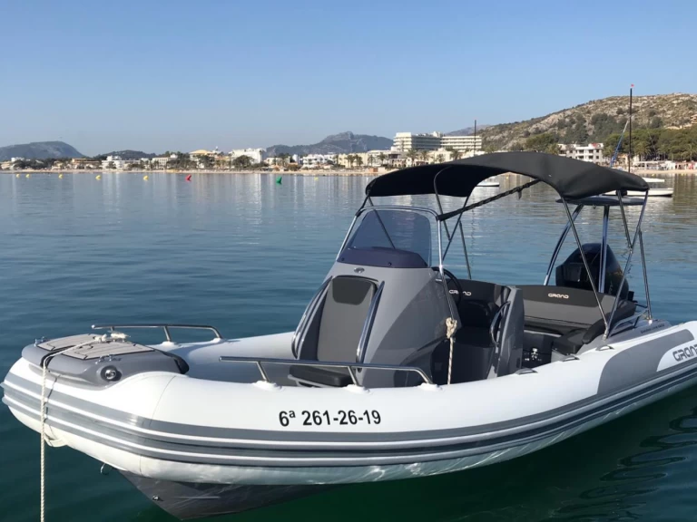 Grand Boats Golden Line G650LF charter bareboat or skippered in  Puerto de Pollensa