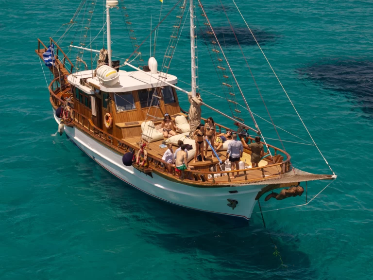 Traditional Athenian Cruiser charter bareboat or skippered in  Marina Delta Kallithea