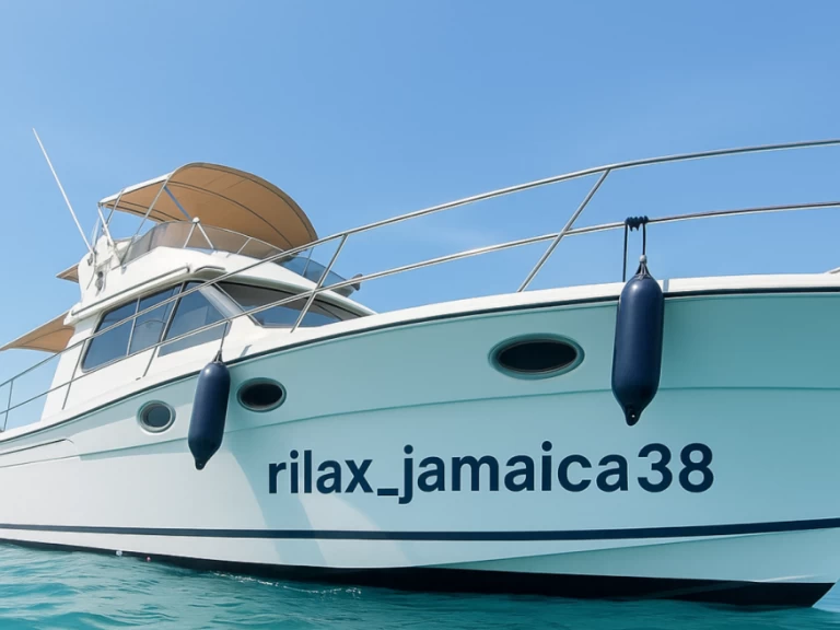 Gin sea Jamaica 38 charter bareboat or skippered in  Cannes