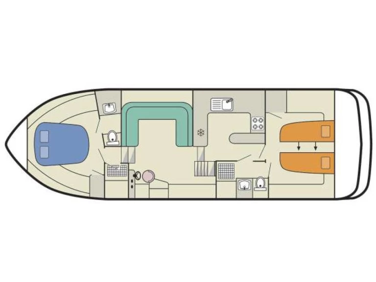 Yacht hire Branges cheap Royal Mystique A
