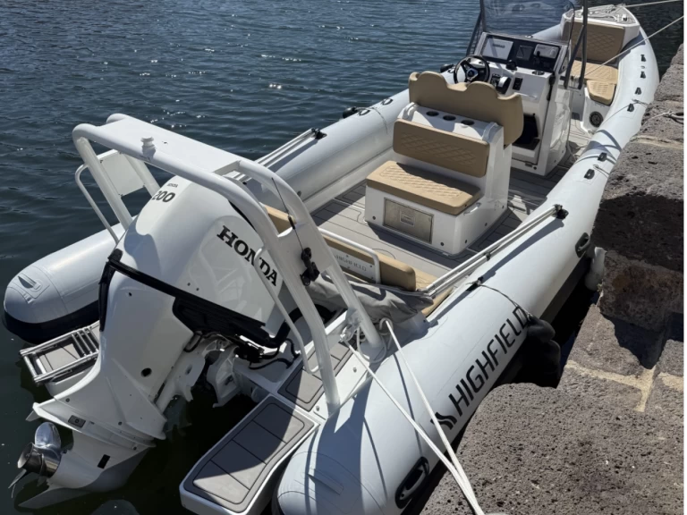 RIB hire in Marseillan - Highfield Patrol 760