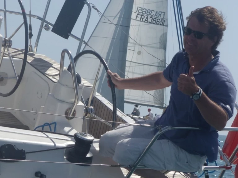 Dufour 375 Grand-Large charter bareboat or skippered in  Leucate