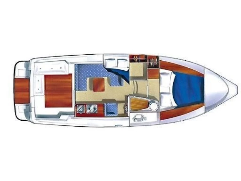 Hire a Nimbus 320 Coupé Rheinsberg