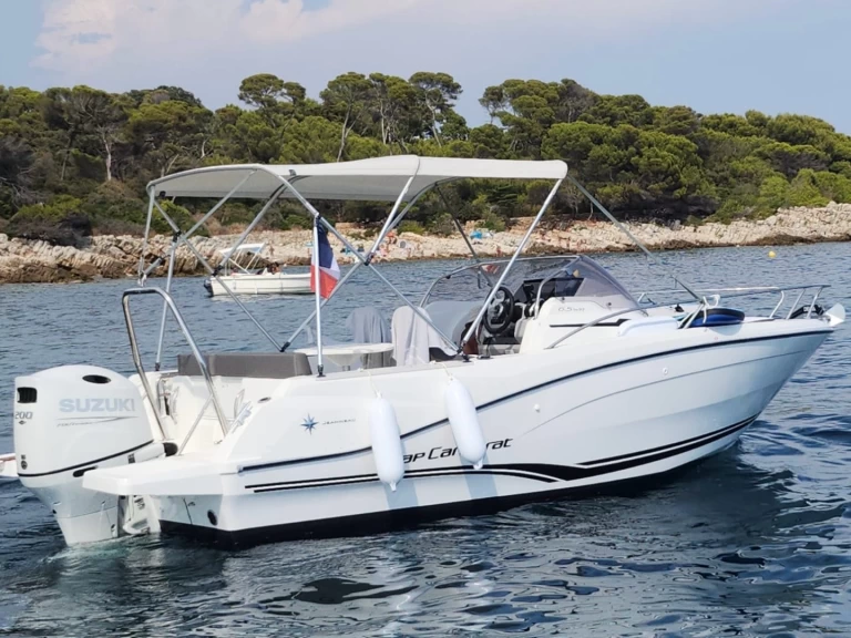 Charter a Jeanneau Cap Camarat 6.5 WA Serie 3 in Antibes on Samboat