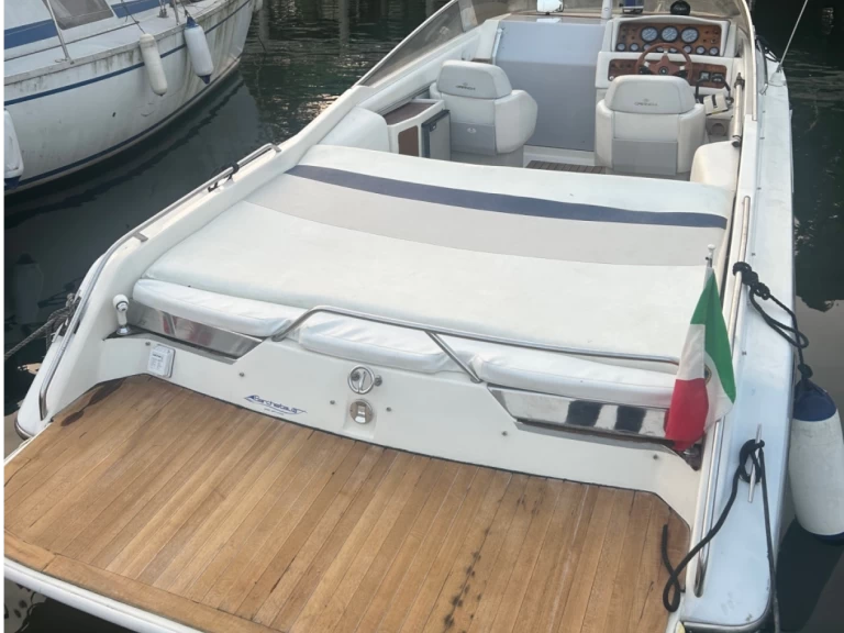 Cranchi Clipper 760 charter bareboat or skippered in  Angera