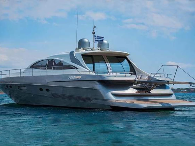 Yacht hire Ornos cheap Pershing 65