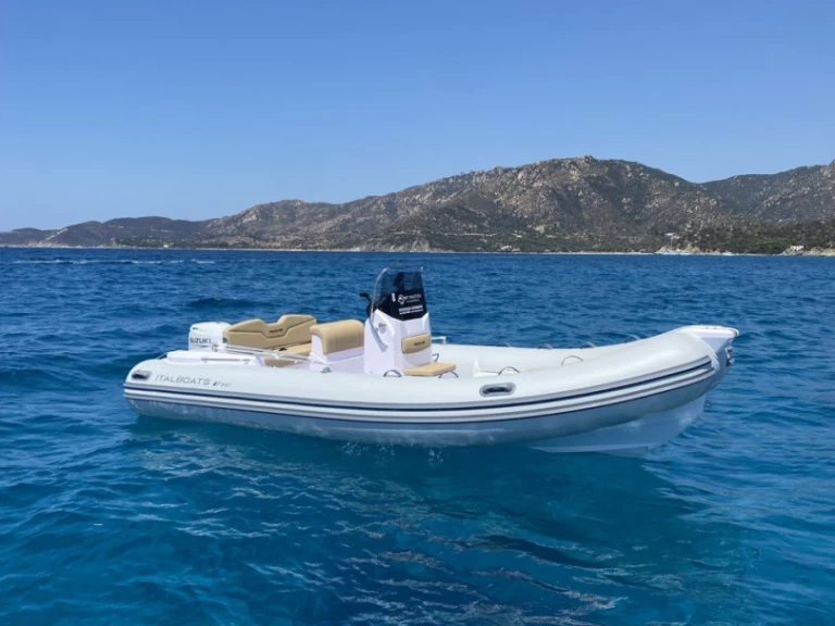 Italboats Predator 540 charter bareboat or skippered in  Villasimius