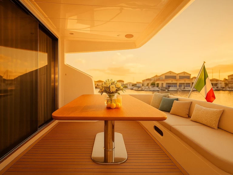 Hire Luxury Yacht Princess with a boat licence