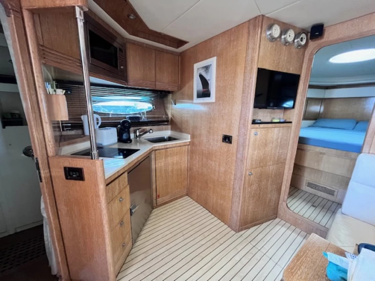 Rizzardi CR 45 charter bareboat or skippered in  Villeneuve-Loubet