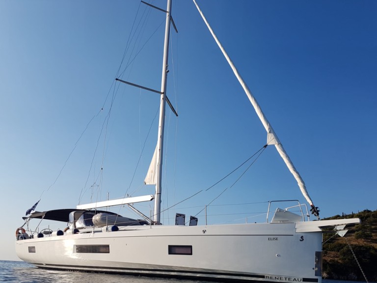 Bénéteau Oceanis 51.1 charter bareboat or skippered in  Paros (Island)