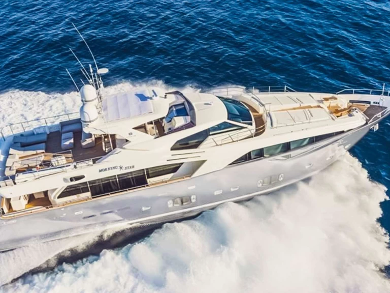 Hire Luxury Yacht with or without skipper Ferretti Kumbor
