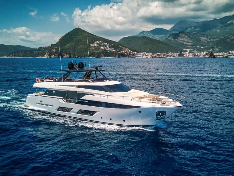 Hire Luxury Yacht with or without skipper Ferretti Herceg Novi