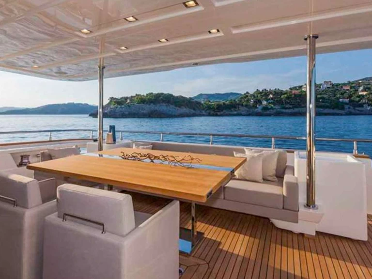 Luxury Yacht hire in Kumbor - Ferretti Morning Star