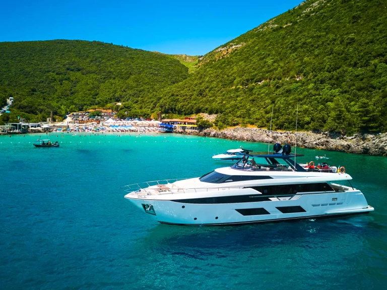 Hire Luxury Yacht with or without skipper Ferretti Herceg Novi