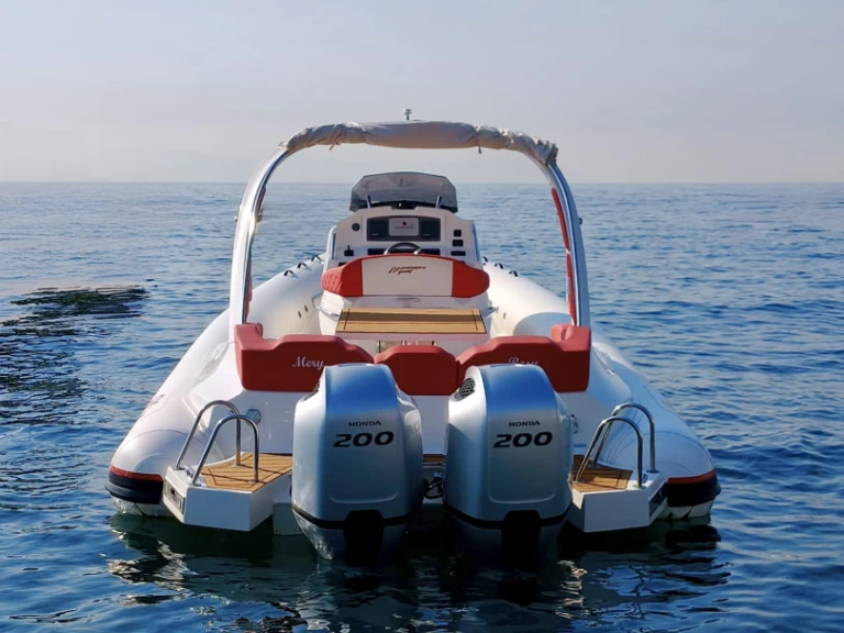 Hire RIB with or without skipper Panamera Yacht Naples